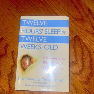 Twelve hours of sleep by twelve weeks old